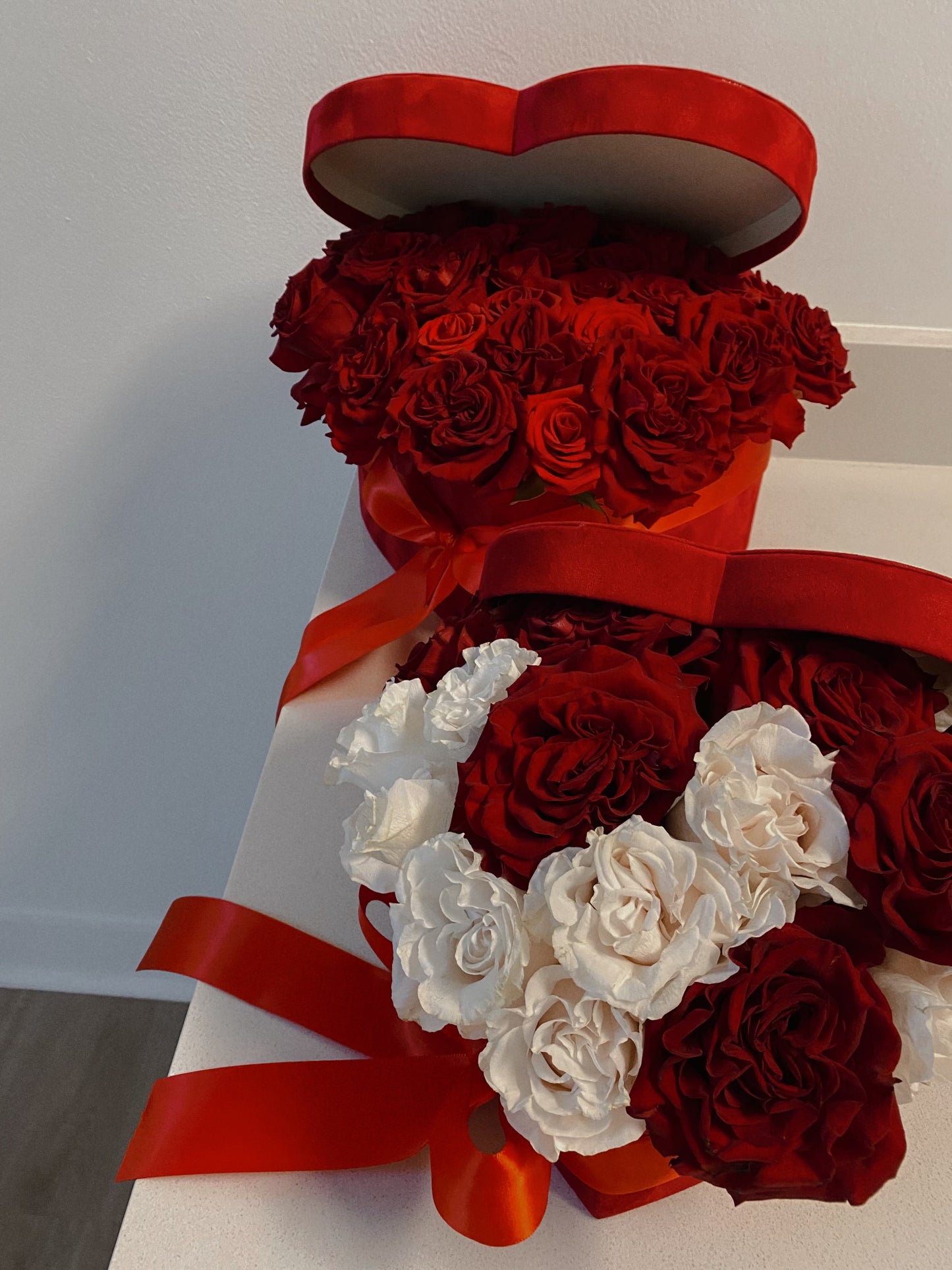 Heart Velvet Box